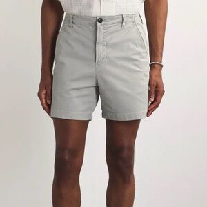 $188 NWT Citizens Of Humanity “Finn” Chino Shorts in Stone Age Sz 32